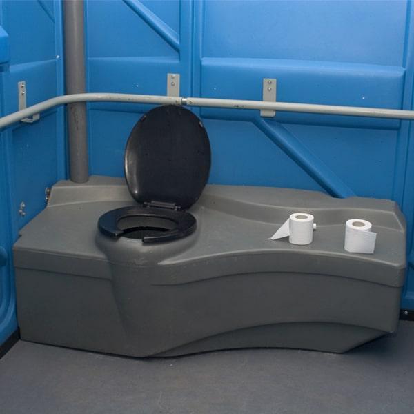 the maximum occupancy for an ada/handicap portable restroom unit is typically one person at a time